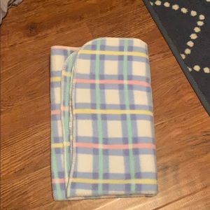 Fleece baby blanket